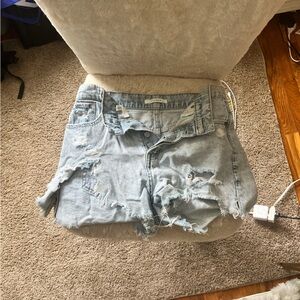 PacSun Light Blue Denim Shorts